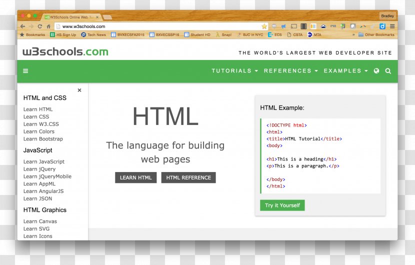 Screenshot W3Schools Computer Program Web Development Splash Screen - Software - Javascript Transparent PNG