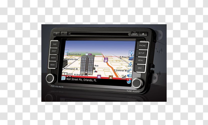 Volkswagen Jetta Car Golf Automotive Navigation System - Comand Aps - Multimedia Branding Transparent PNG