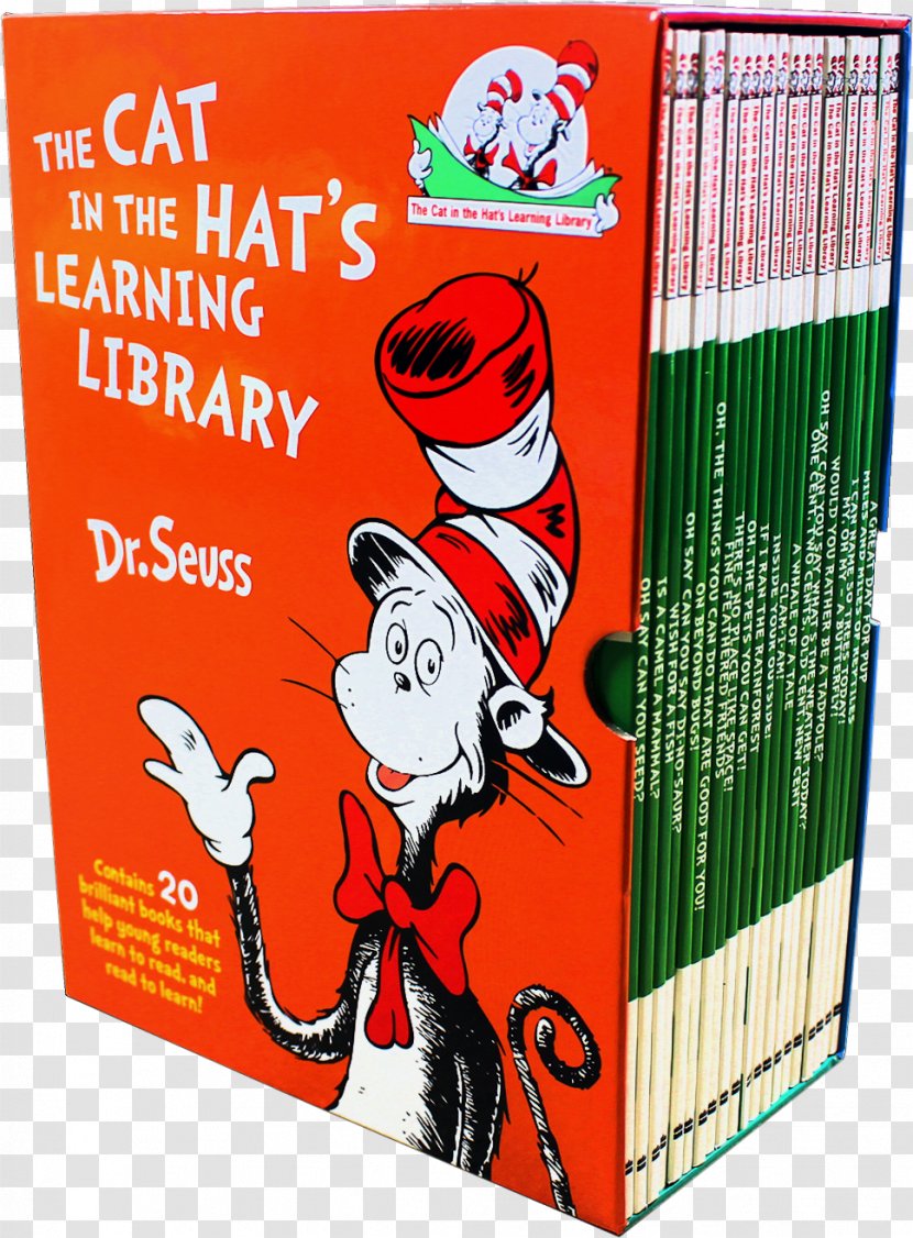 The Cat In Hat Picture Book Dr. Seuss's Beginner Collection - Read Across America Transparent PNG