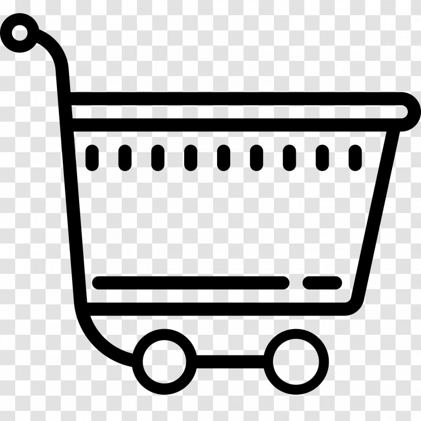Shopping Cart Web Development E-commerce Business - Black And White Transparent PNG