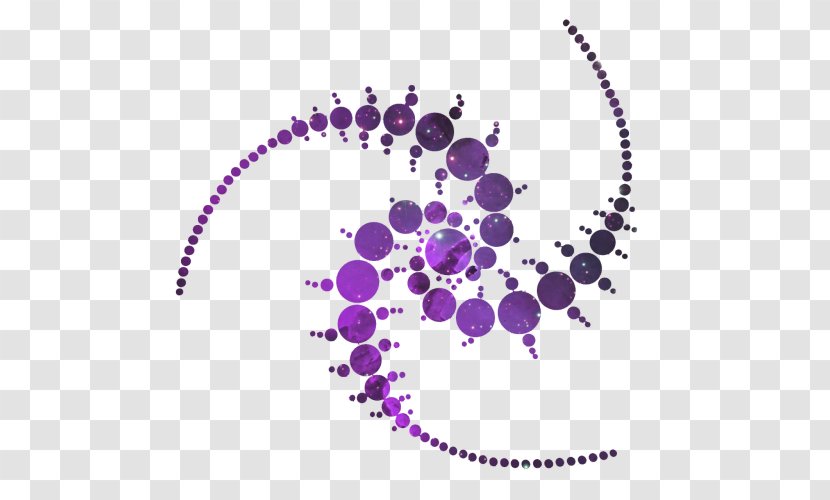 Point Art Julia Set Pattern - Circle Transparent PNG