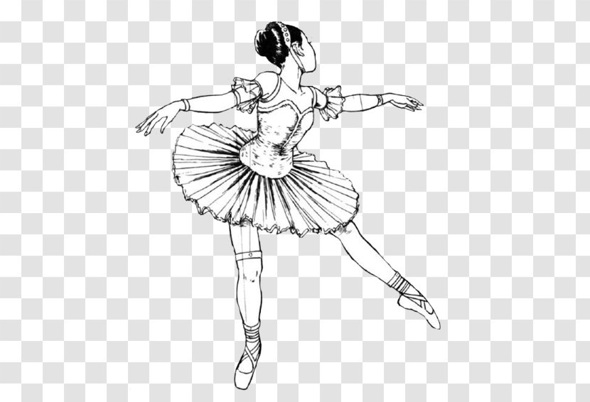 Sketch Ballet Dancer Drawing - Cartoon Transparent PNG