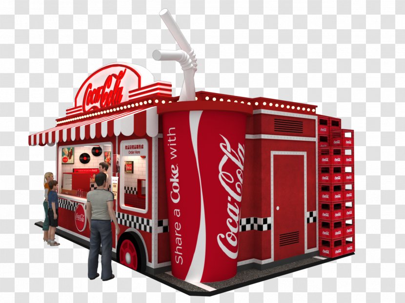 The Coca-Cola Company Fizzy Drinks Carbonation - Bus - Coca Cola Transparent PNG
