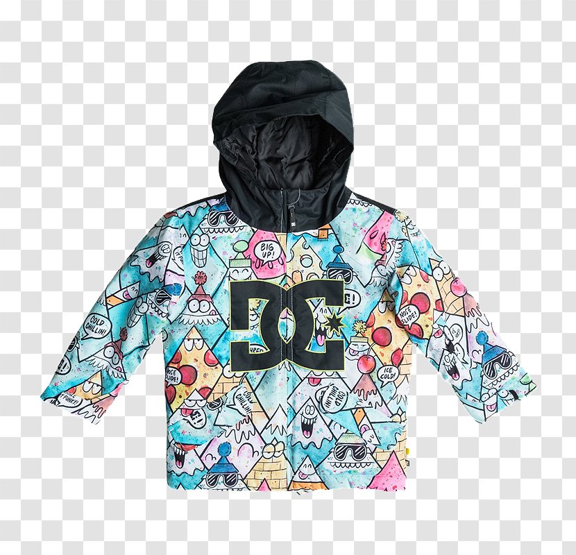 Jacket DC Shoes Clothing Snowboard Coat - Quiksilver - Winter With Hoodie Transparent PNG