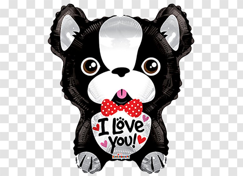 French Bulldog Puppy Balloon Valentine's Day - Shape - Halloween Transparent PNG