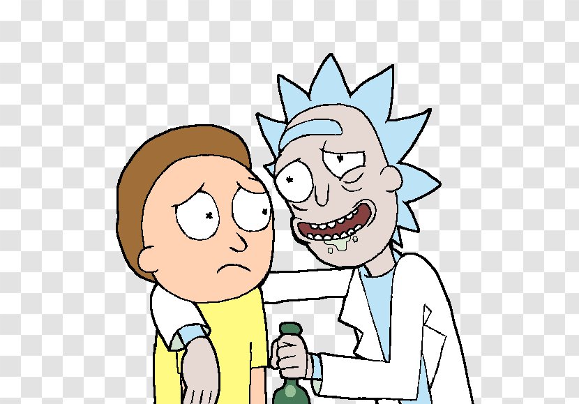 Rick Sanchez Morty Smith Pocket Mortys - Heart - Cartoon Transparent PNG