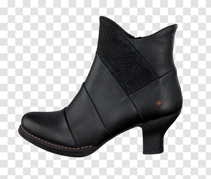 High-heeled Shoe Boot Walking Black M Transparent PNG