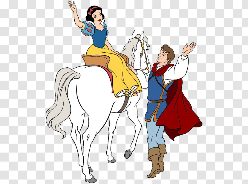 Snow White Prince Charming Disney Princess Clip Art - Horse Like Mammal Transparent PNG