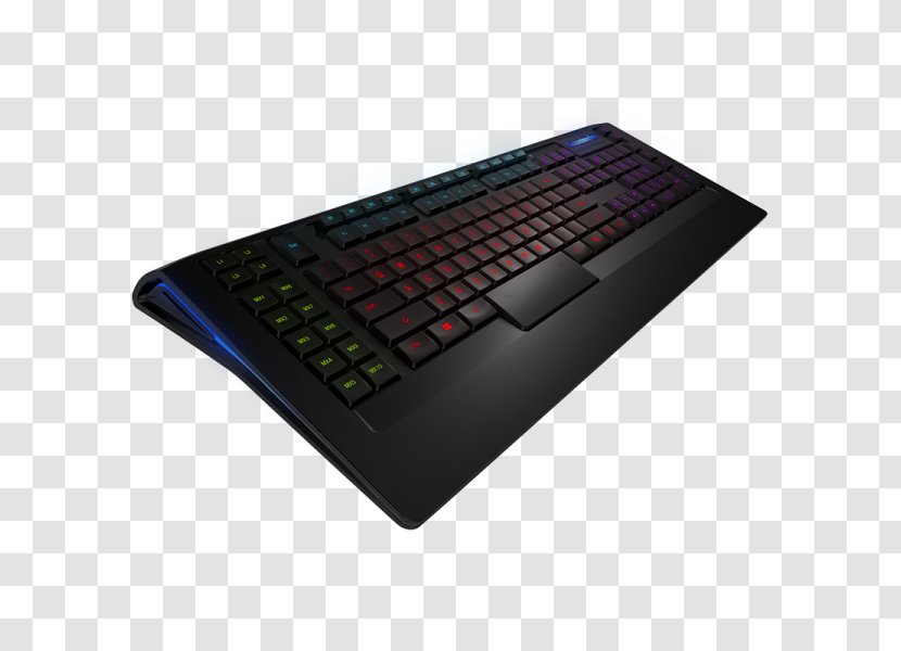 Computer Keyboard SteelSeries 64450 Apex 300 Gaming Keypad M500, Adapter/Cable 350, Tastatur Hardware/Electronic - Electronic Device - Mouse Transparent PNG