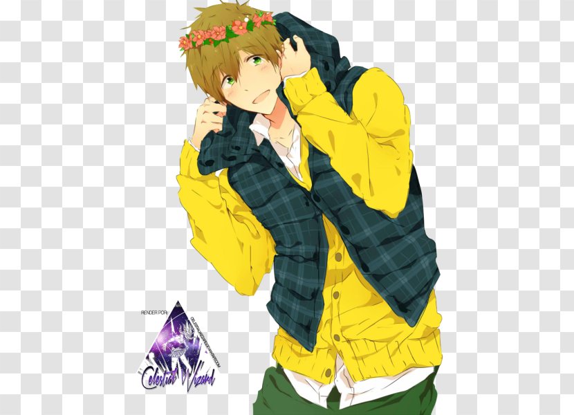 Makoto Tachibana Image Rendering Illustration Collage - Heart Transparent PNG