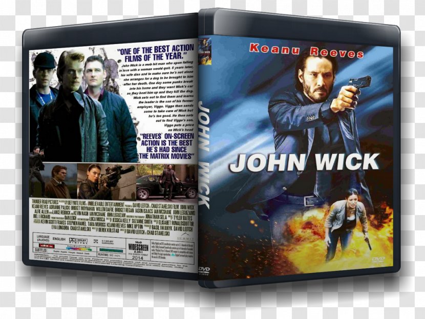 Poster Display Advertising English Language DVD - Dvd - John Wick Transparent PNG
