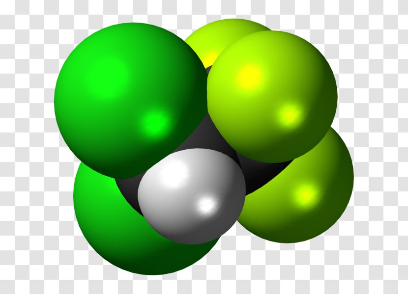 2,2-Dichloro-1,1,1-trifluoroethane Ozone Depletion Potential Trichlorofluoromethane Global Warming Haloalkane - Molecule - 123 Transparent PNG