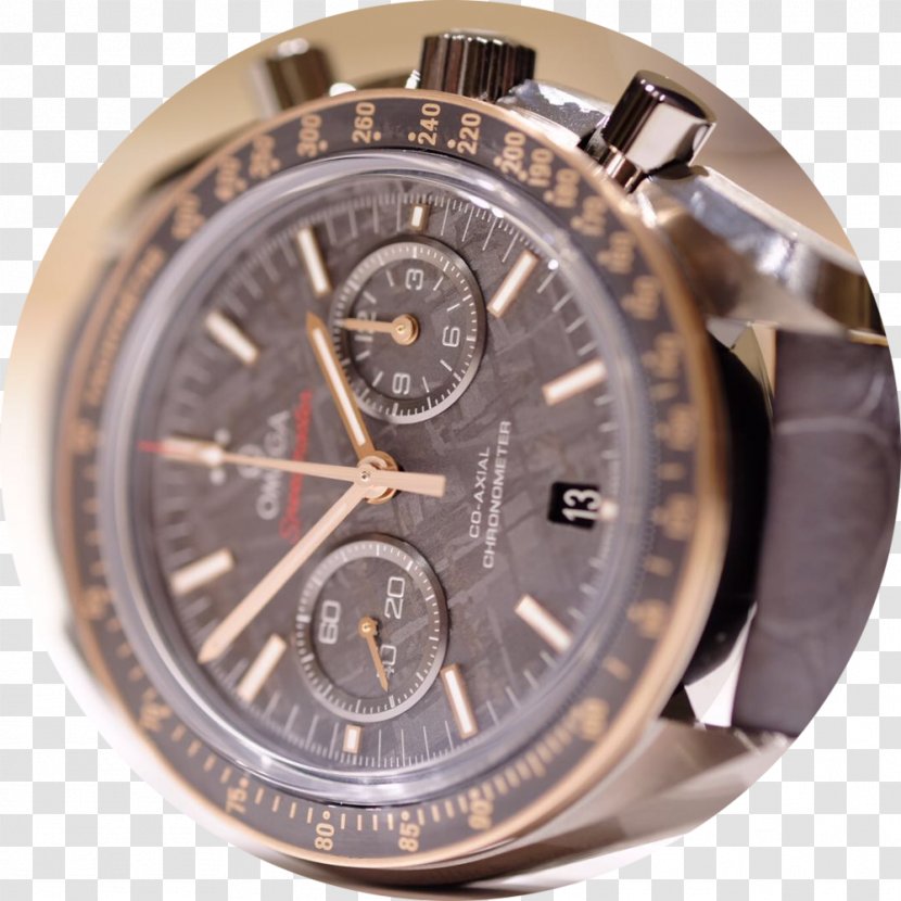 Omega Speedmaster Watch Strap SA Coaxial Escapement - Meteorite Transparent PNG