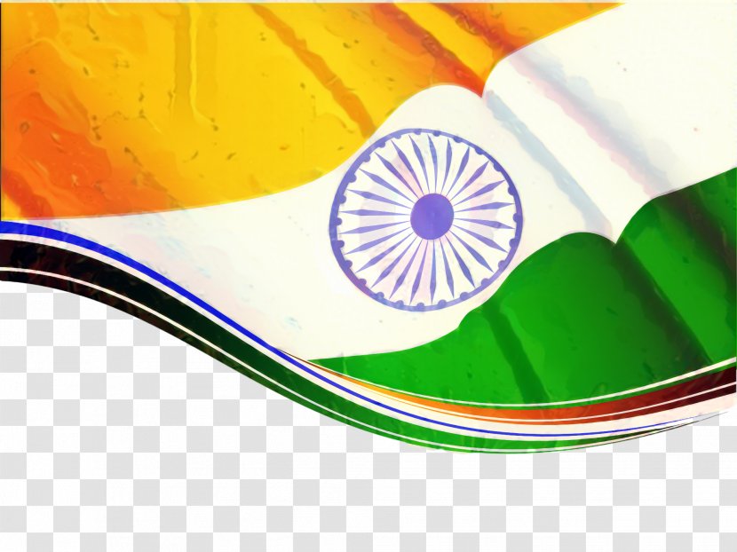 India Independence Day Background Green - Closeup - Flag Transparent PNG