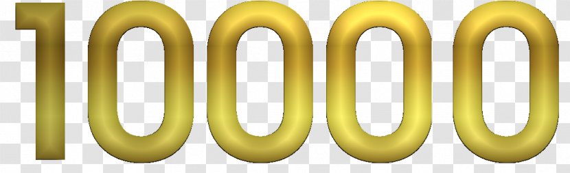10,000 Number 1,000,000 Blog - Symbol Transparent PNG