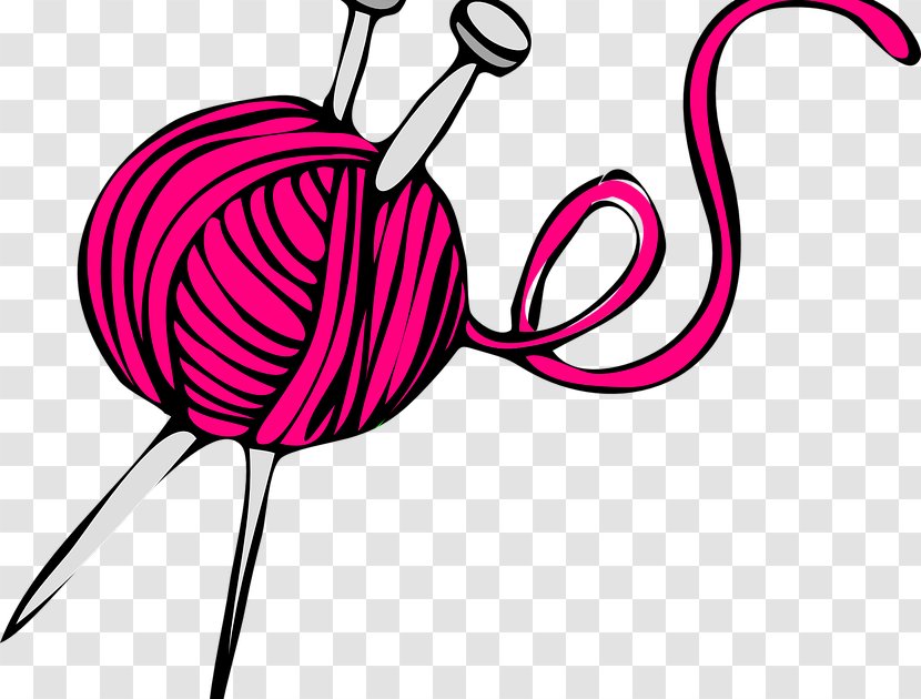 Crochet Hooks Knitting Needles Yarn - Vector Transparent PNG