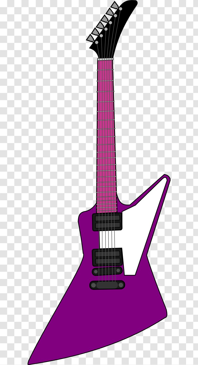 Gibson Explorer Les Paul Flying V The Guitar - Accessory - Bass Clipart Transparent PNG