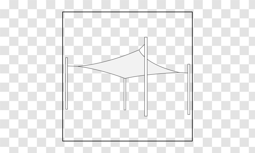 Line Angle Point Drawing - Furniture Transparent PNG