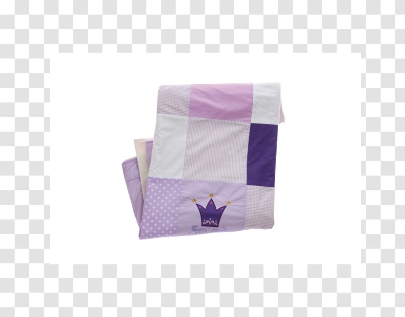 Patchwork Cobreleito Blanket Sewing Pattern - Purple - Krone Transparent PNG