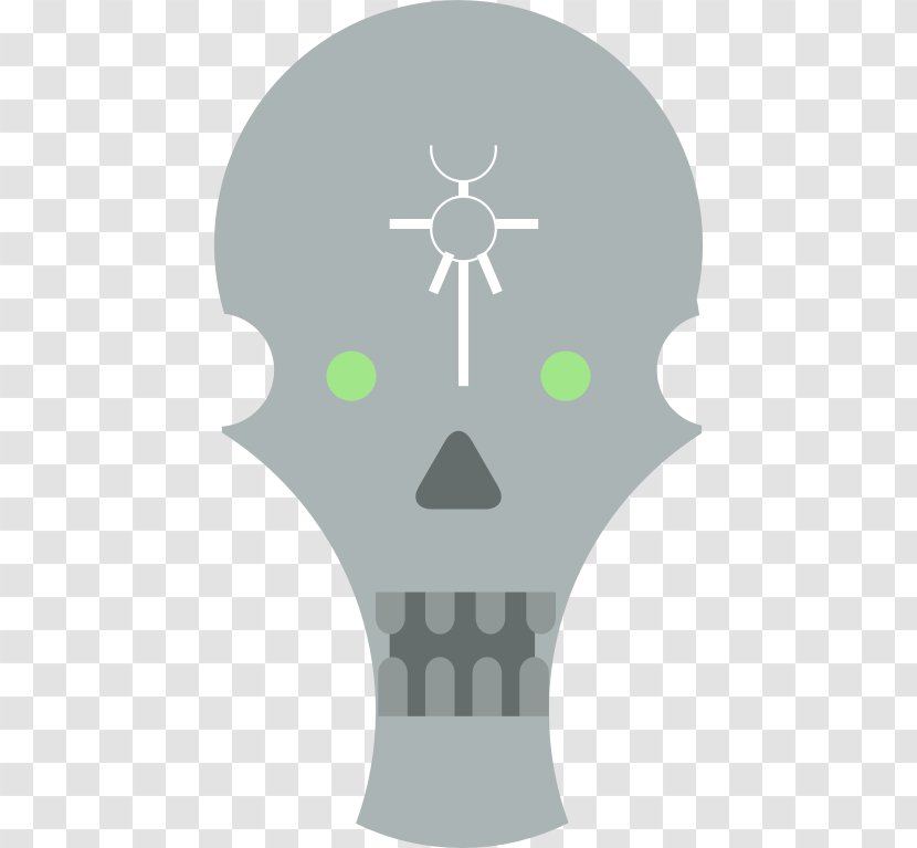 Skull Font - Head Transparent PNG