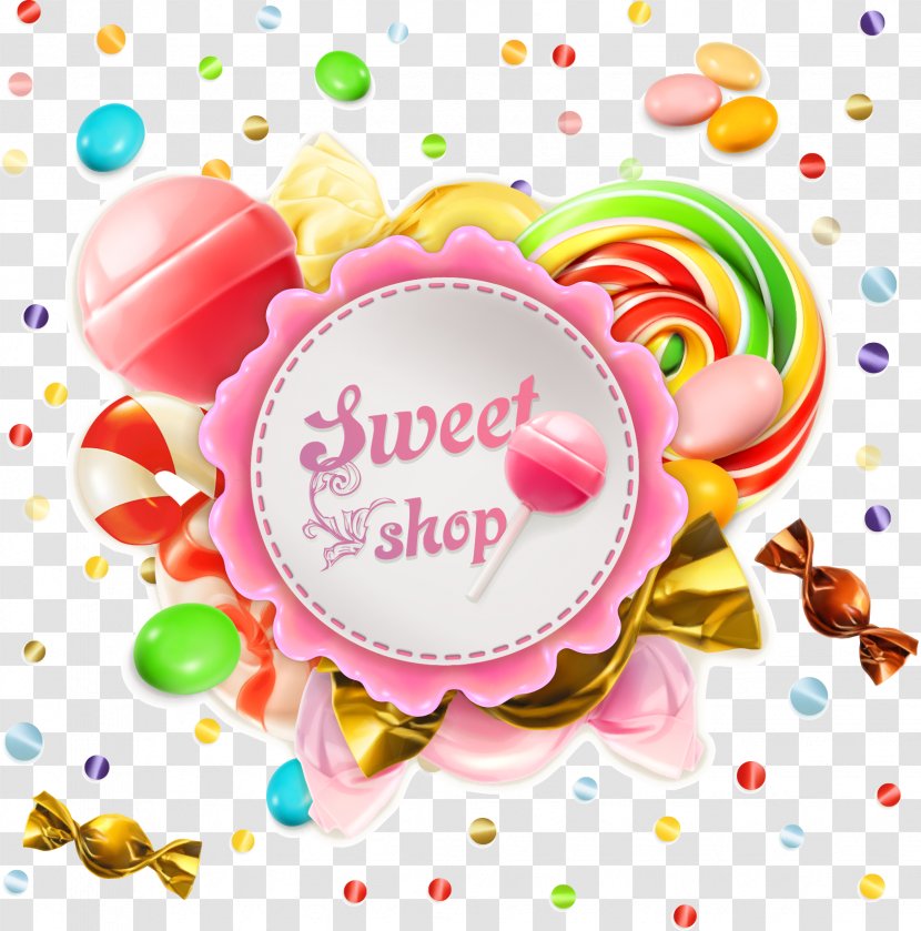 Bakery Lollipop Candy Cane - Confectionery Store - Vector Transparent PNG