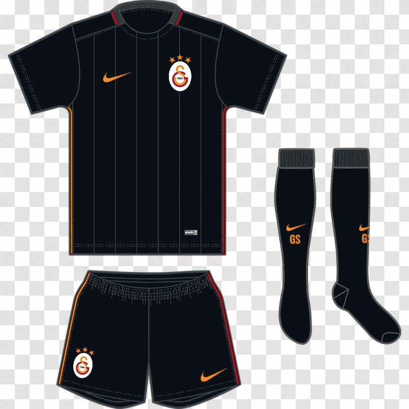 Sleeve Sport Uniform Font - Nike Galatasaray Polo Transparent PNG