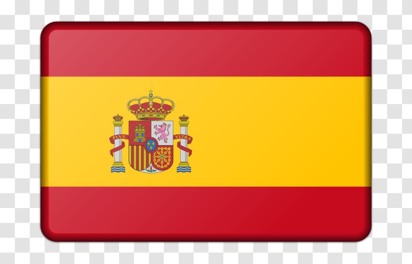 Flag Of Spain Clip Art National - Rectangle Transparent PNG
