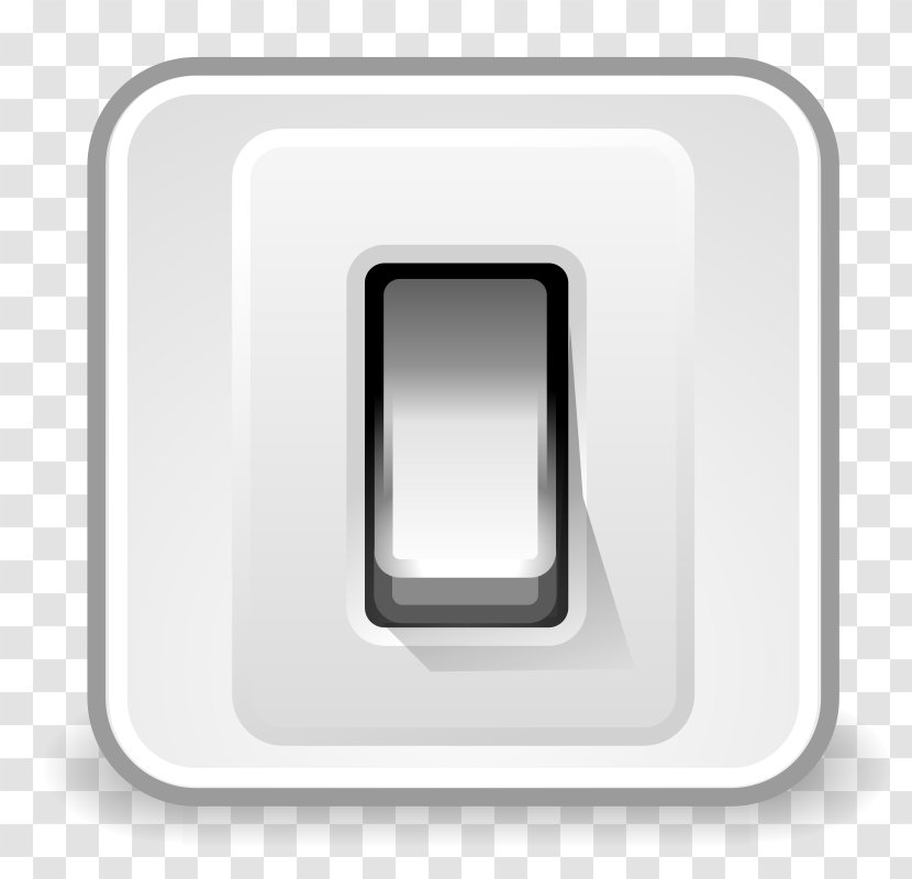 Electrical Switches Tango Desktop Project Clip Art - Latching Relay - Button Transparent PNG