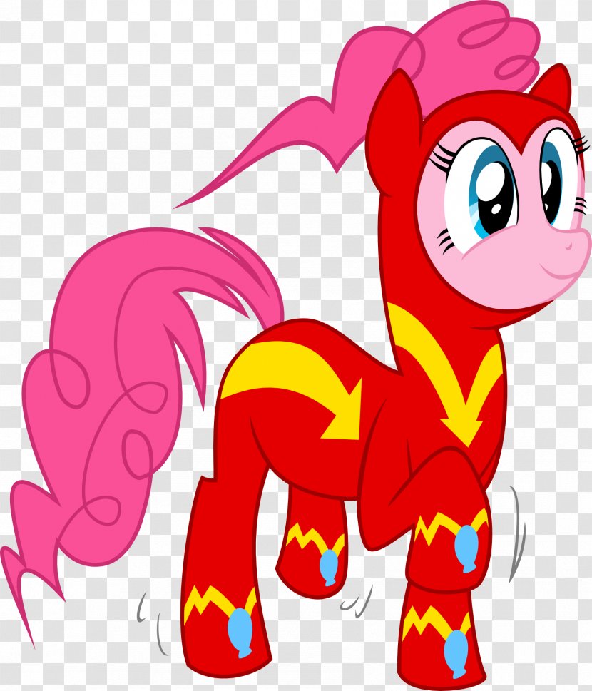 Pony Horse Pinkie Pie Power Ponies - Comics Transparent PNG