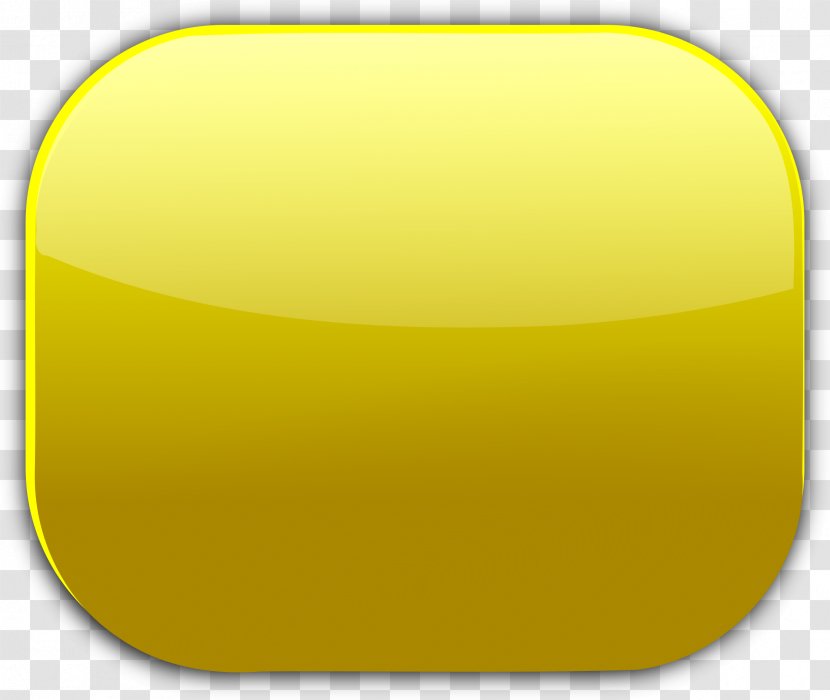 Button Clip Art - Yellow - Save Transparent PNG