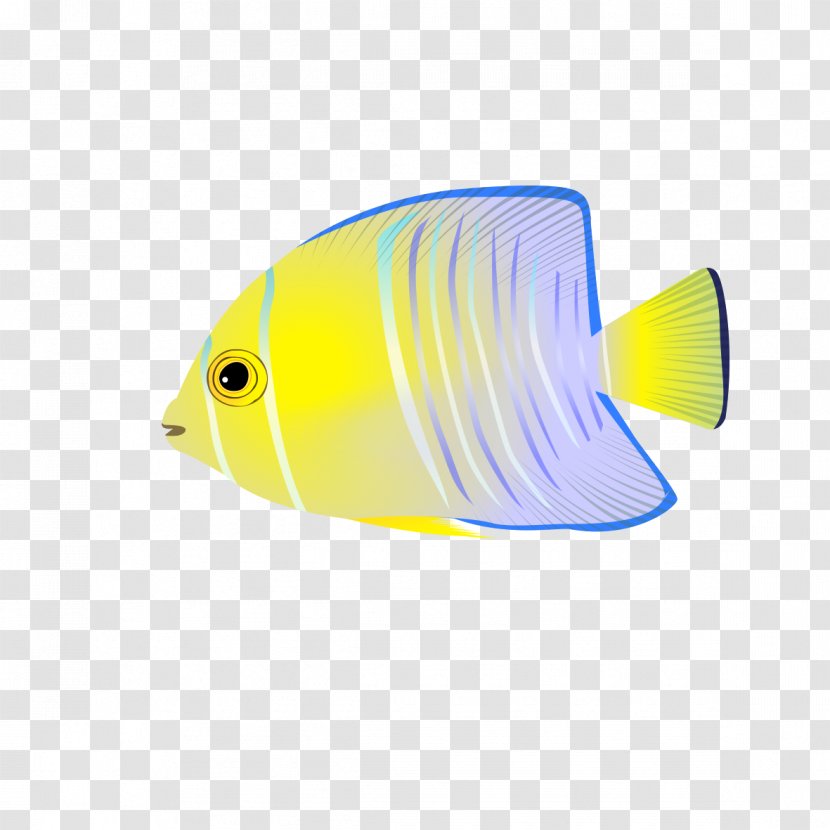 Fish - Yellow - Swimming Transparent PNG