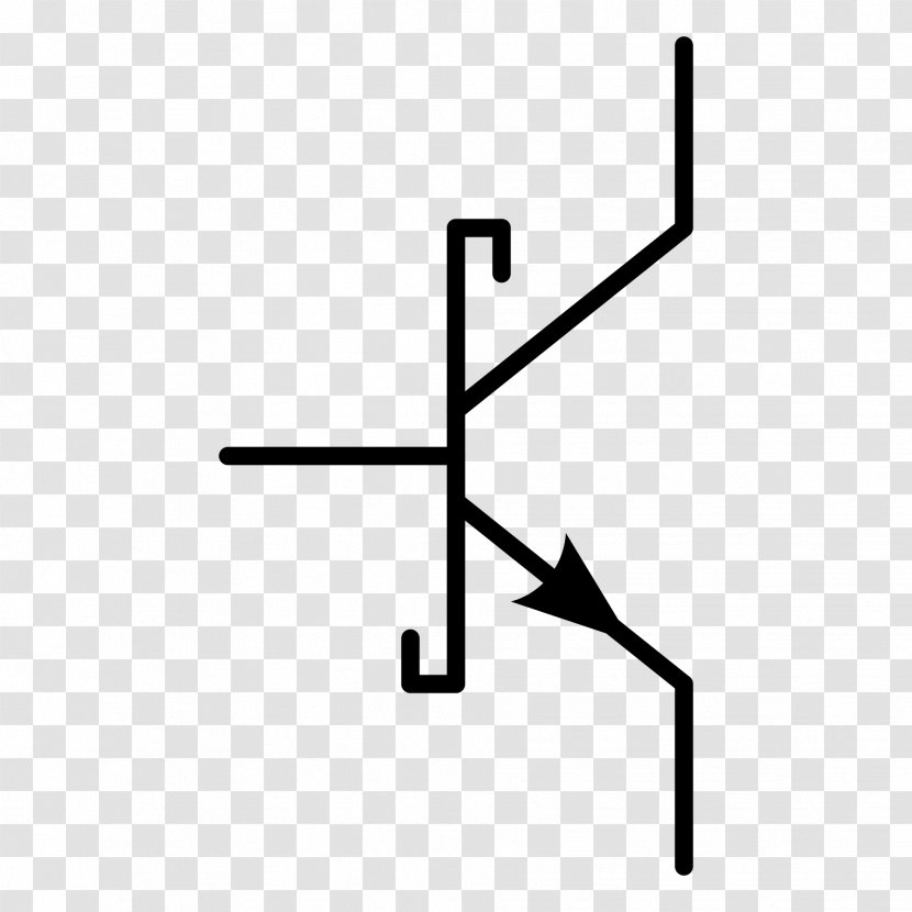 Bipolar Junction Transistor Electronic Symbol Schottky Diode Phototransistor - Cartoon Transparent PNG