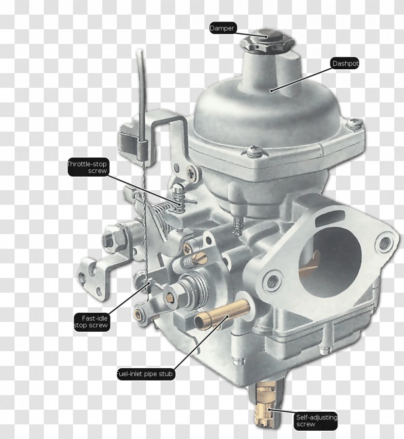 Bendix-Stromberg Pressure Carburetor Triumph Spitfire - Float Chamber - Tuning Transparent PNG
