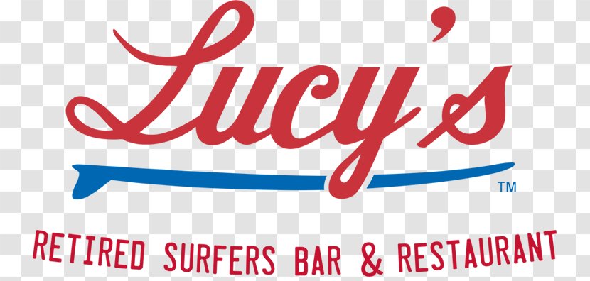 Lucy's Retired Surfers Bar & Restaurant Cocktail Logo - Area - Western Transparent PNG