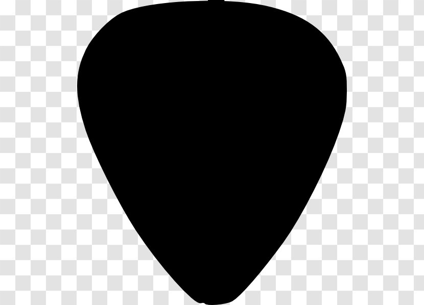 Guitar Picks Clip Art - Accessory - Avoid Picking Silhouettes Transparent PNG