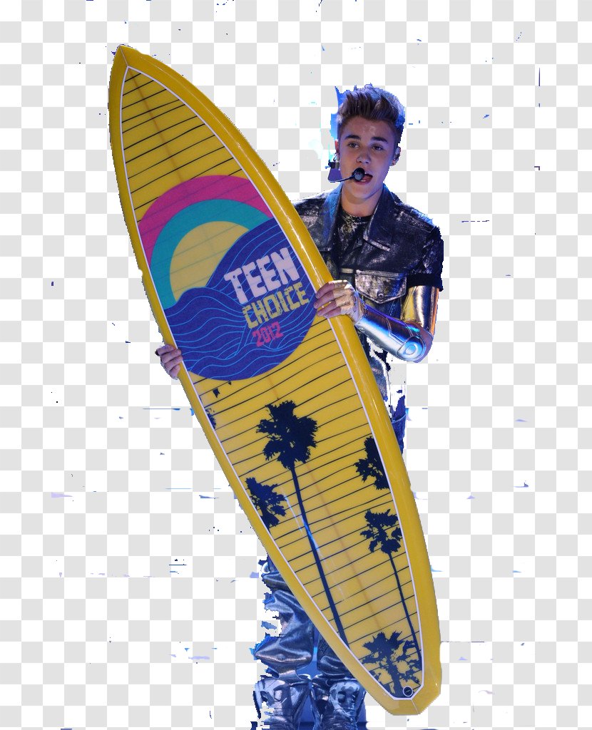 Surfboard Teen Choice Awards - Skimboarding - Bieber Watercolor Transparent PNG