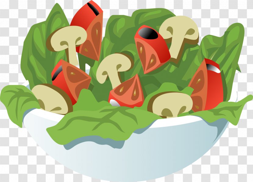 Caesar Salad Taco Chicken Fruit Chef - Grass - Salads Cliparts Transparent PNG