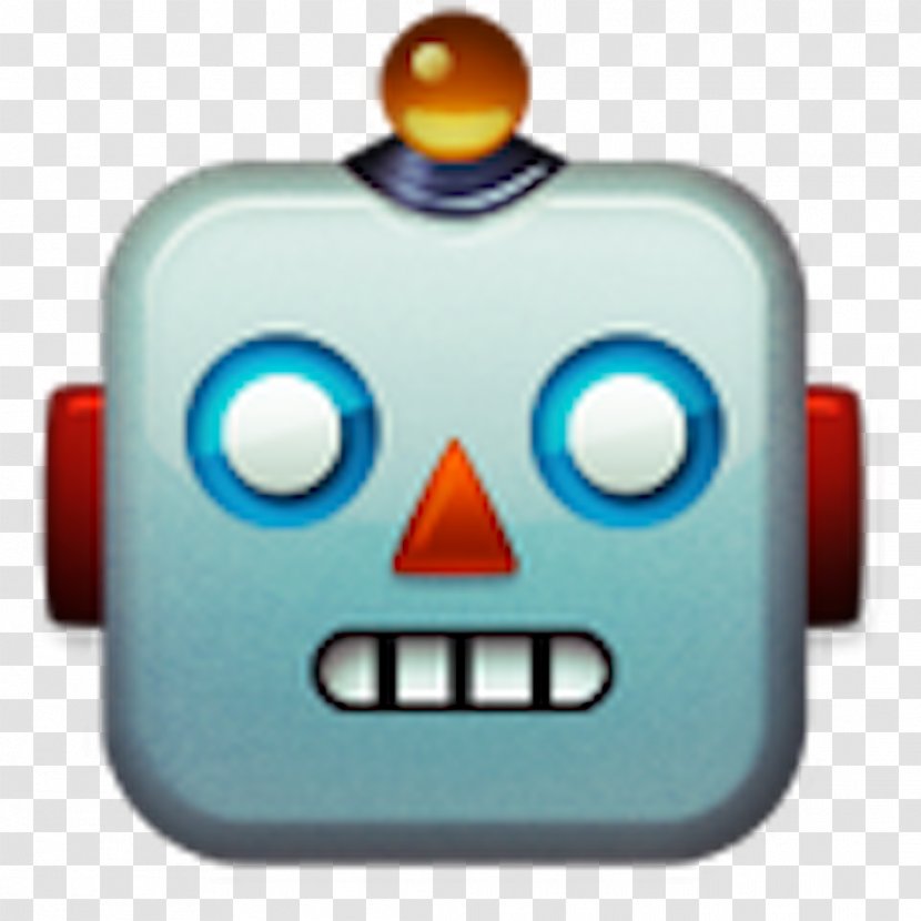 Emoji Chatbot Robot IPhone - Technology - Robotics Transparent PNG
