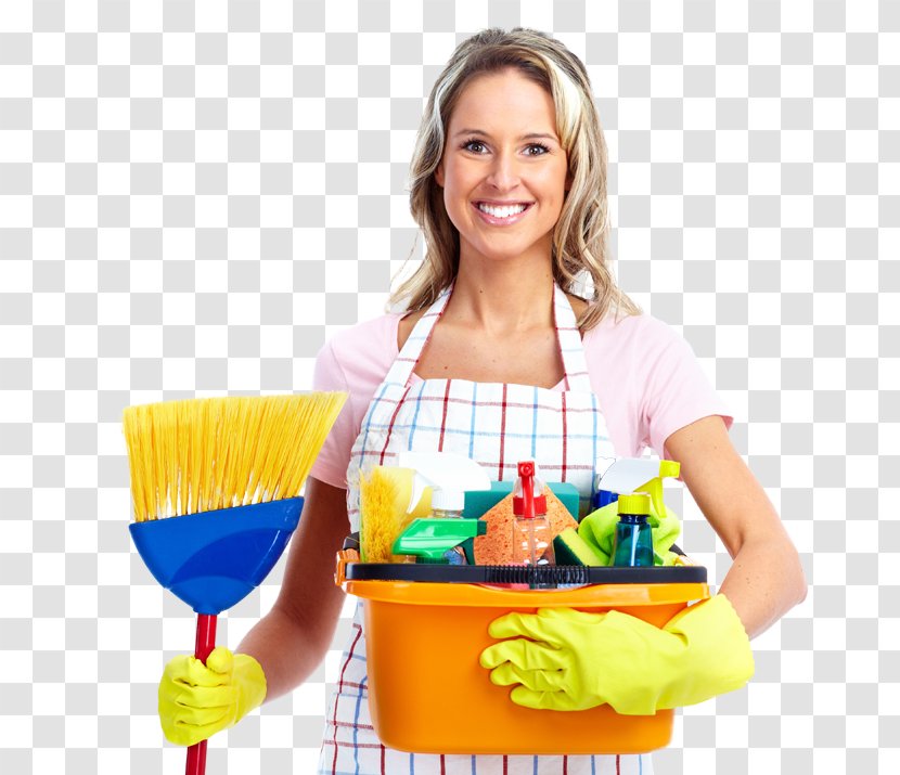 Cleaner Maid Service Commercial Cleaning House - Yellow Transparent PNG