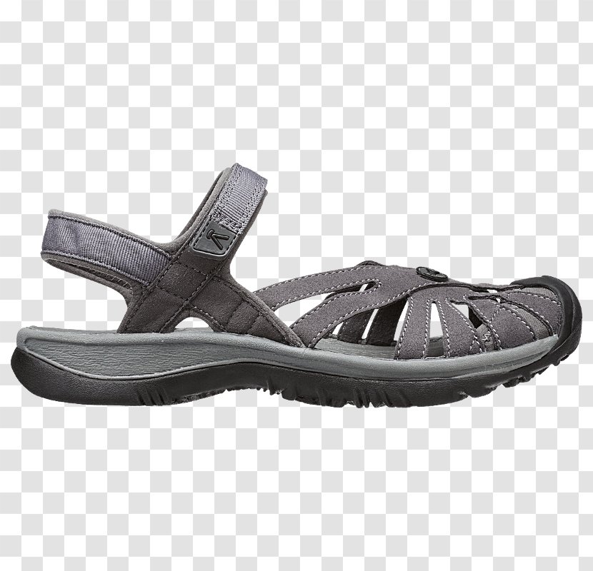 Sandal Slipper Footwear Keen Shoe - Black Transparent PNG