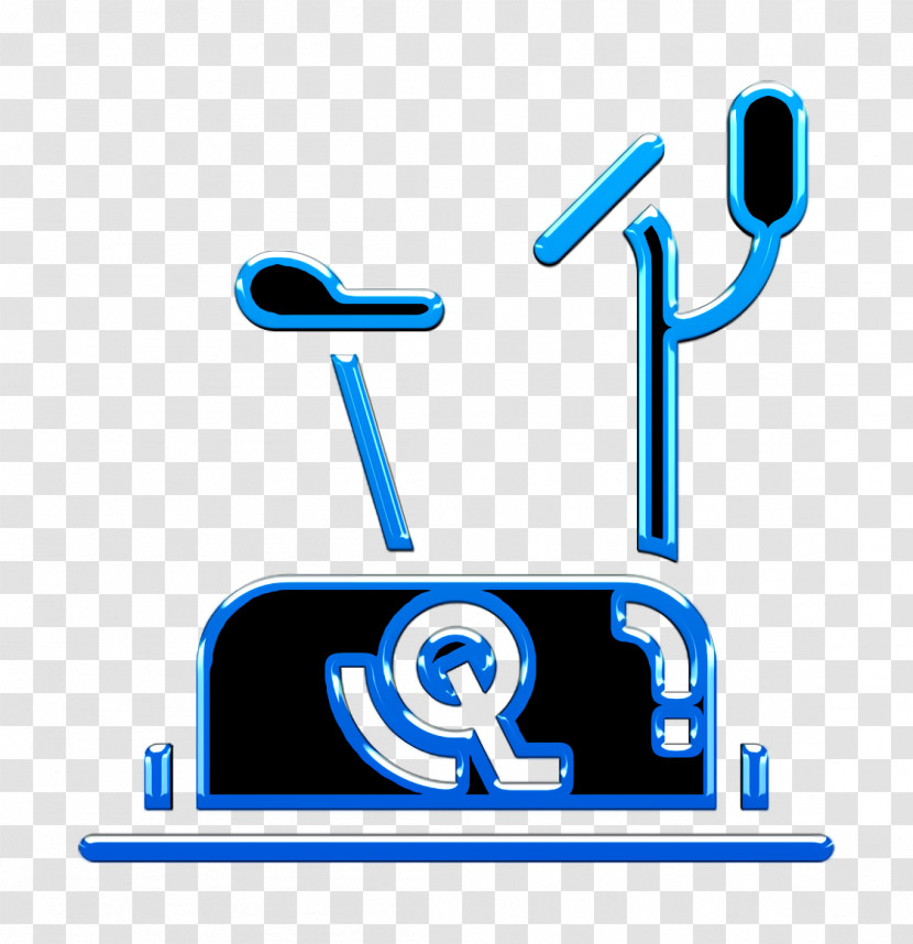 Fitness Icon Gym Icon Stationary Bike Icon Transparent PNG