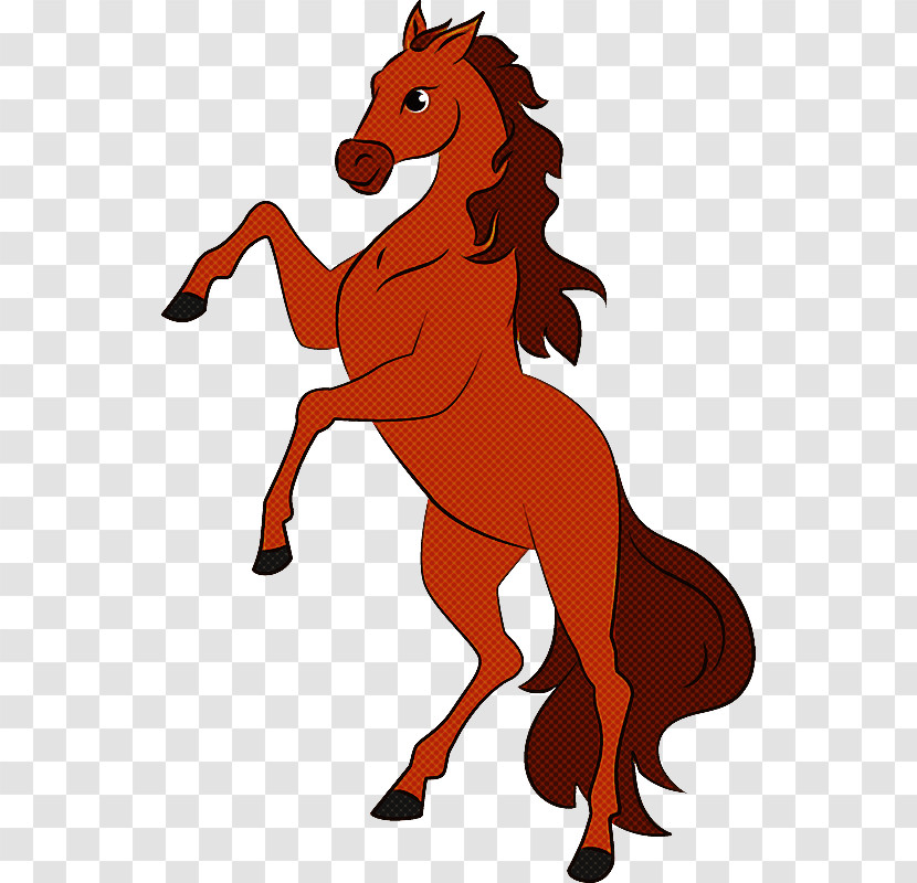 Mustang Pony Cartoon Royalty-free Equine Vision Transparent PNG