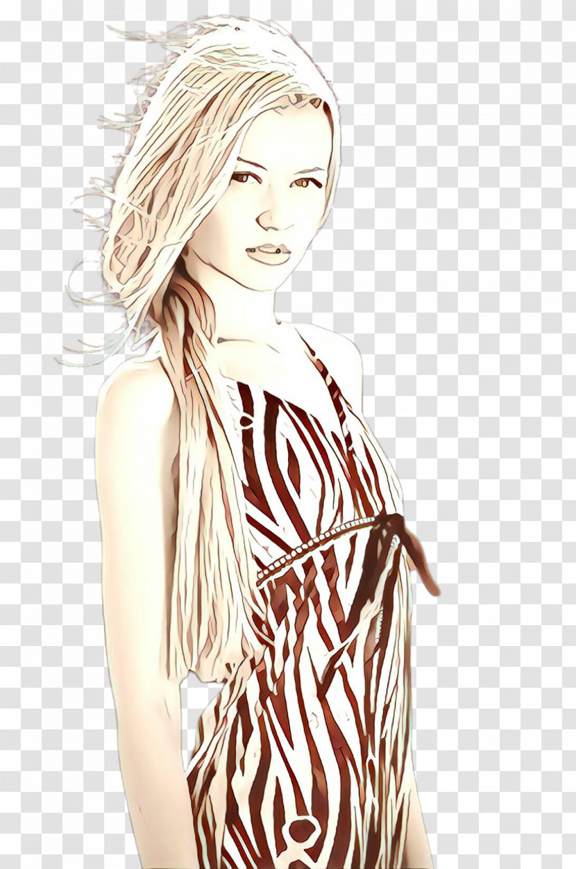 Hair Clothing White Blond Hairstyle Transparent PNG