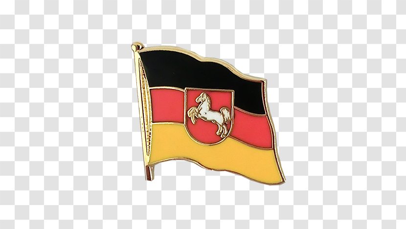 Flag Of Lower Saxony Lapel Pin Fahne Germany Transparent PNG