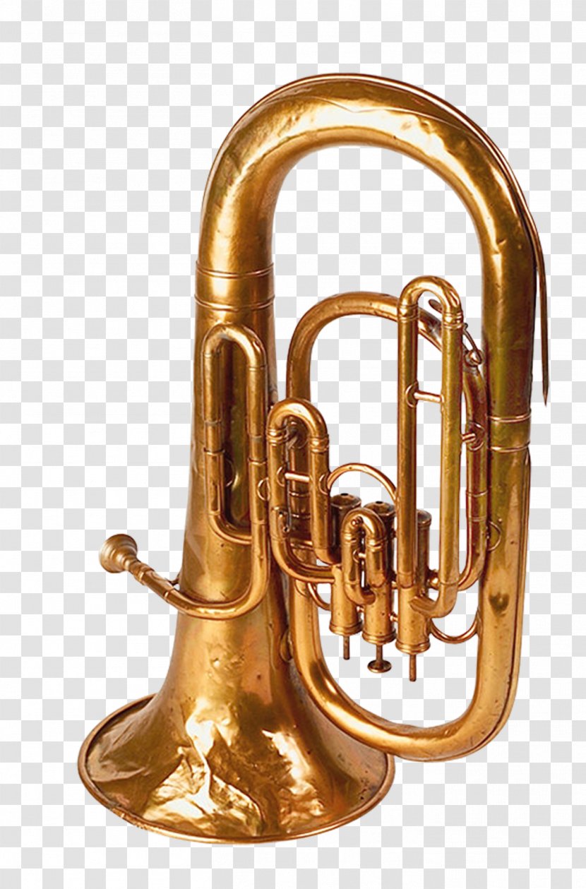 Musical Instrument Trombone Brass Orchestra - Heart - Metal Instruments Transparent PNG