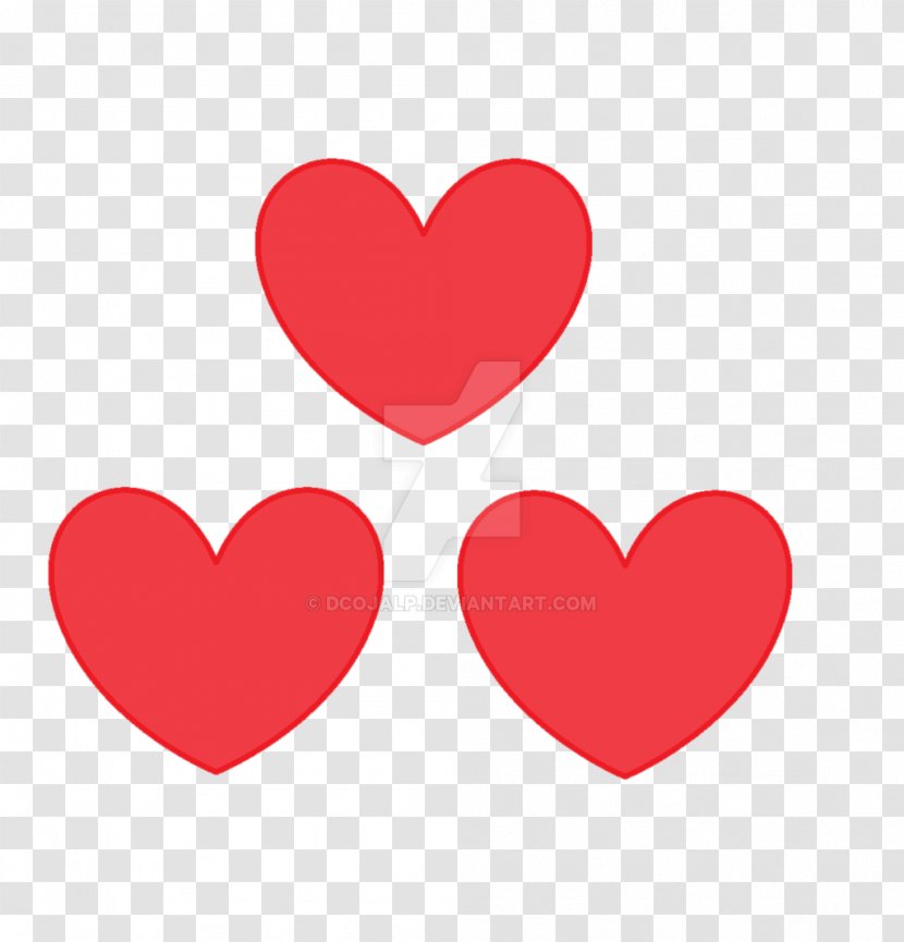 Valentine's Day Heart Font - Love Transparent PNG