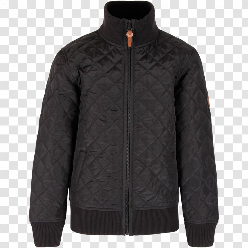T-shirt Jacket Coat Clothing Polar Fleece - Black Transparent PNG
