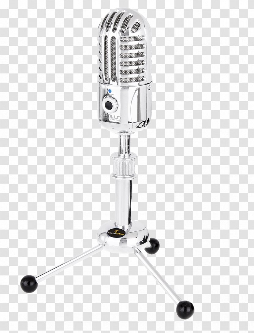 Microphone Hemmastudio USB Sound Recording And Reproduction Studio - Silhouette Transparent PNG