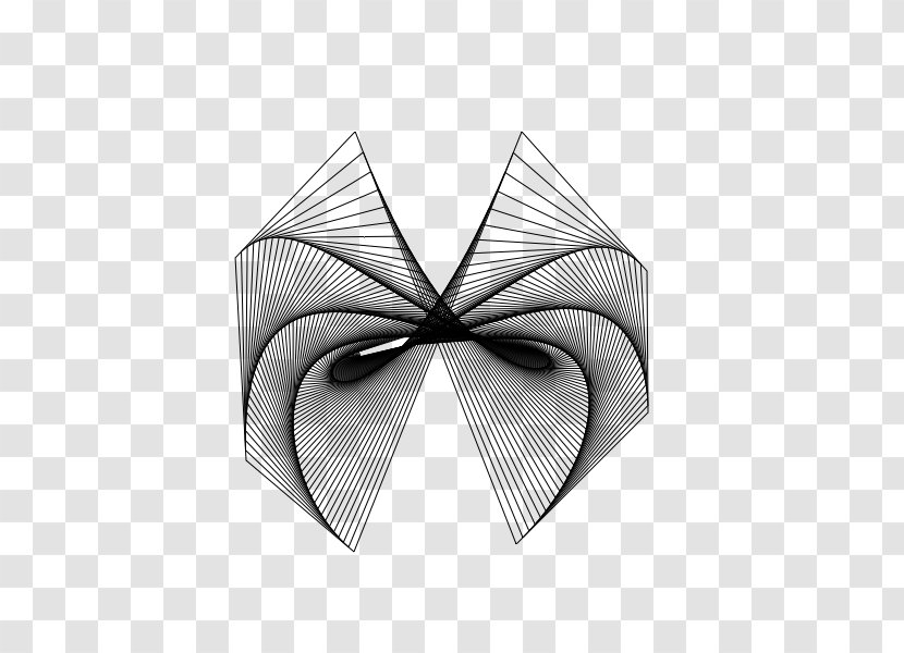 Bow Tie Line - Shoelace Knot Transparent PNG