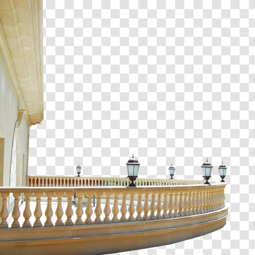 Balcony Interior Design Services Curtain Wall - Floor - Continental Transparent PNG
